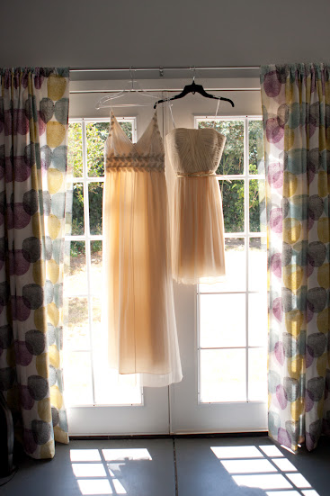 These are our dresses next to each other. © Josh McMurtrie Photography