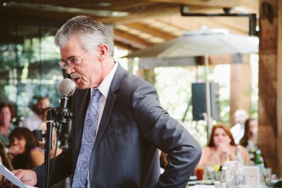 "Being your dad has been the best experience of my life." I totally cried. Thanks, Dad. <3 